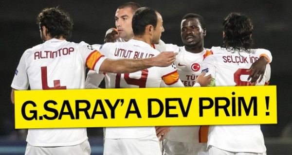 Galatasaray'a dev prim